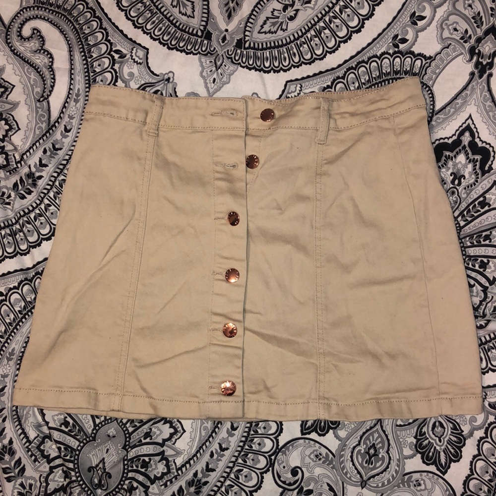 Button Up Skirt